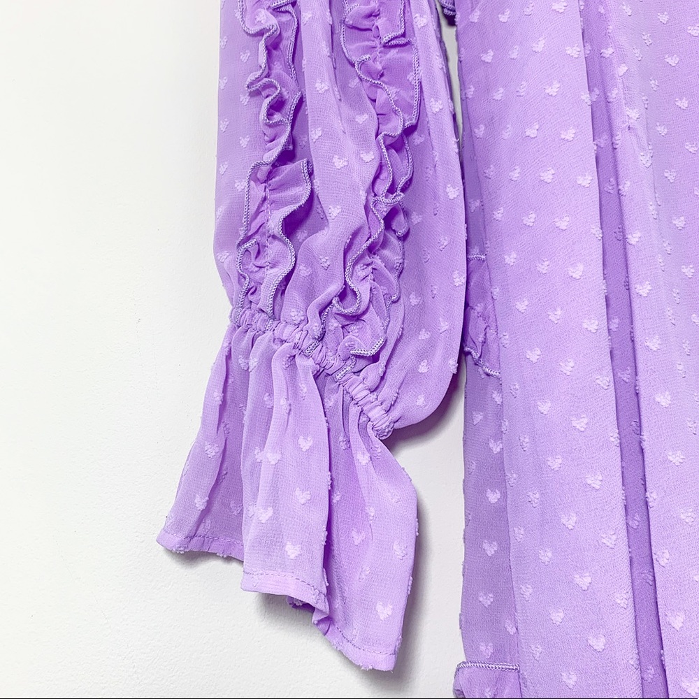 'Loving' Ruffled Heart Dress - Picture 4 of 6